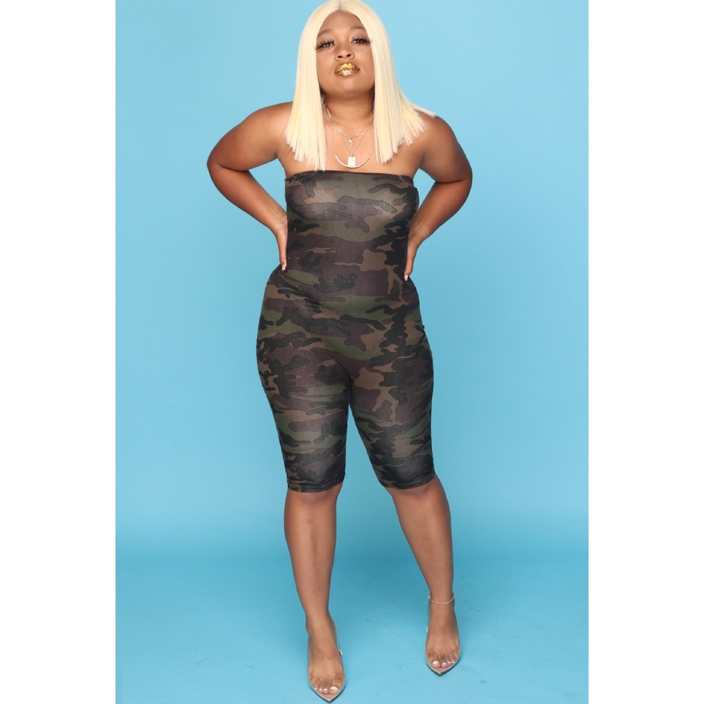 Camo Romper